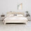 Berkfield Bedside Cabinets HAMAR 2 pcs White 40x35x62 cm Solid Wood 1