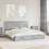 Berkfield Storage Bed Concrete Grey 200 x 200 cm Engineered Wood 1