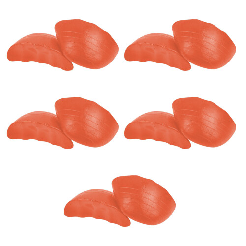 10Pcs Breathable Lightweight Toe Inserts Soft PU-round head O