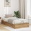 Berkfield Ottoman Bed Frame Artisan Oak 80.5 x 200 cm Engineered Wood 1