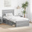 Berkfield Bed Frame Grey Sonoma 75 x 190 cm Engineered wood 1