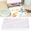 Paint Palette Wavy Imitation Ceramic, Square White 4