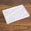 Paint Palette Wavy Imitation Ceramic, Square White 7