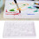 Paint Palette Wavy Imitation Ceramic, Square White 9