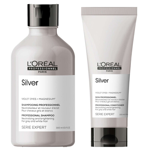 L'Oréal Professionnel  Duo: Silver Shampoo and Conditioner