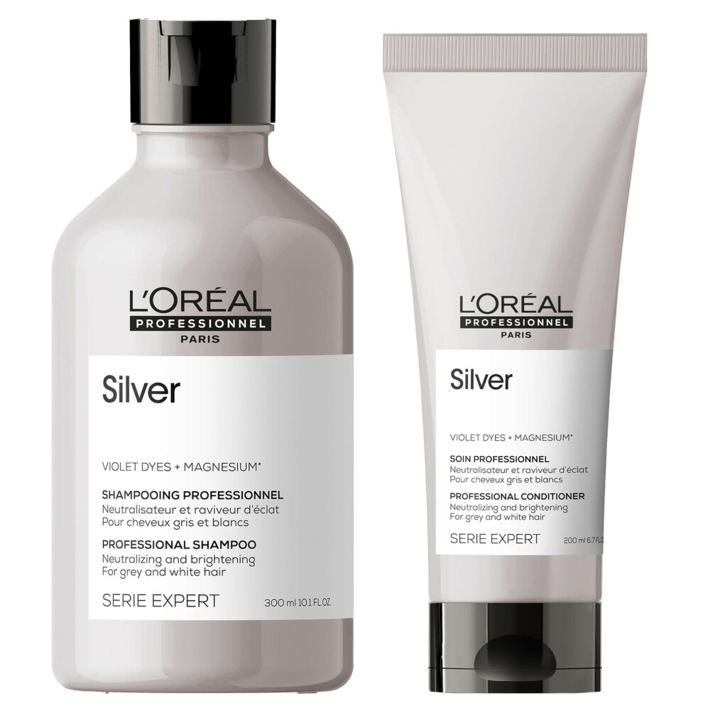 L'oreal Professionnel Silver L'orã©Al Professionnel Duo: Shampoo And Conditioner