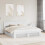 Berkfield Bed Frame with Headboard White 180 x 200 cm Engineered Wood 1