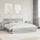 Berkfield Bed Frame Grey Sonoma 180 x 200 cm Solid Pine Wood 1