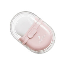 Lekvrije zeephouder Compacts ABS behuizing drainagegaten-Roze