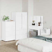 Berkfield Storage Cabinets High Gloss White 60 x 48 x 105 cm