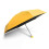 2Pcs Lightweight Windproof Compact Umbrella Yellow with Capsule Case 8