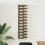 Berkfield Wall Mounted Wine Rack for 24 Bottles Gold Iron 1