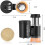 60X Pocket Microscope Kit with Slides, Dual Lighted Magnifier Set for Field and Classroom Use 2