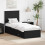 Berkfield Bed Frame Black and Silver 70 x 190 cm Engineered Wood 1