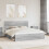 Berkfield Bed Frame Grey Sonoma 180 x 200 cm Solid Pine Wood 1