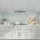 Berkfield Kitchen Backsplash 2 pcs White 100 x 60 cm Tempered Glass 1