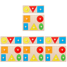 8Sets Vormblokken , Leerzaam Speelgoed Voor Kleintjes
