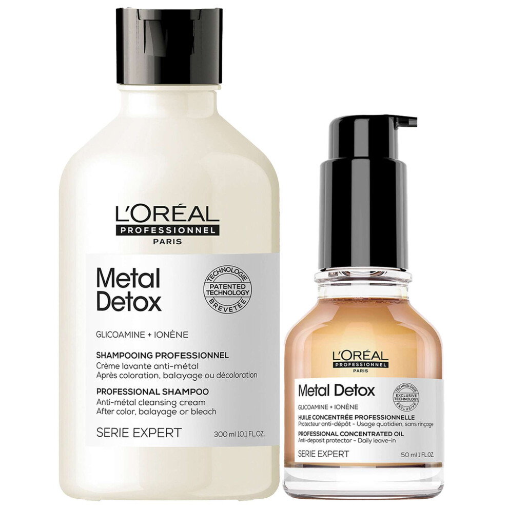 L'oreal Professionnel L'orã©Al Professionnel Duo: Metal Detox Oil And Shampoo