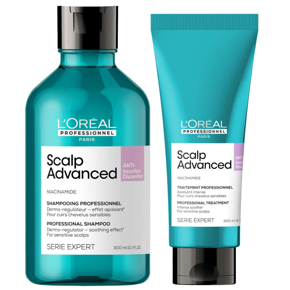 L'oreal Professionnel L'orã©Al Professionnel Duo: Seriã© Expert Scalp Advanced Anti-Discomfort Hair Shampoo And Treatment