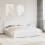 Berkfield Bed Frame with Headboard White 180 x 200 cm Engineered Wood 1