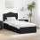 Berkfield Bed Frame with Headboard Black 100 x 200 cm Engineered Wood 1
