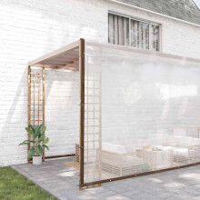 Berkfield Plant Cover Transparent 12 x 12 m PE
