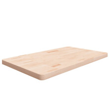 Berkfield Bathroom Countertop 100x60x4 cm Untreated Solid Wood