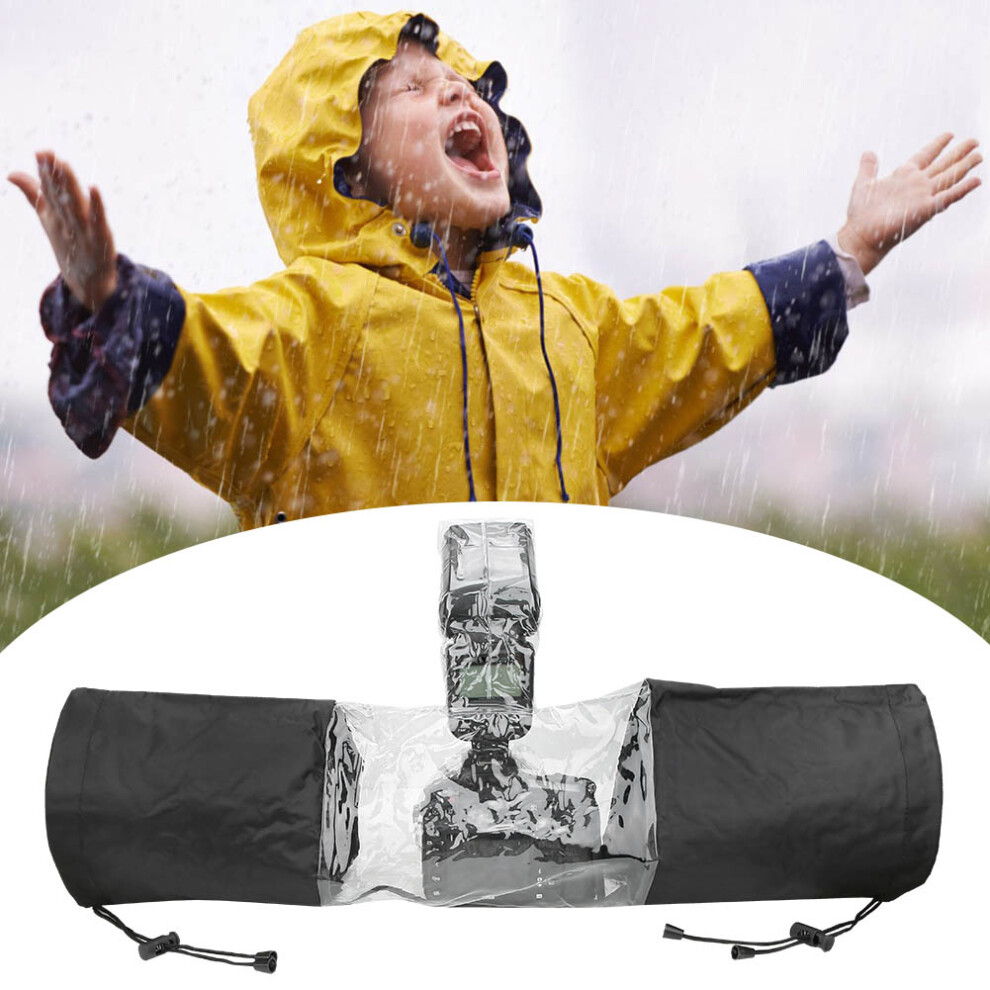 Waterproof Dslr Camera Cover Uv & Weather Resistant Rainproof Photography Wrap Black 4991393820633