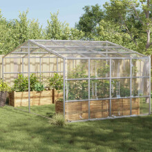 Berkfield Plant Cover Transparent 5 x 5 m PVC