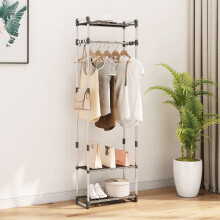 Berkfield 3-Tier Clothes Rack Silver 59x29x192 cm Aluminium