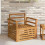 Berkfield Outdoor Sofa Solid Acacia Wood Natural 1