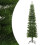 Berkfield Artificial Slim Christmas Tree with Stand 210 cm PE 1