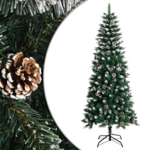 Berkfield Artificial Christmas Tree with Stand Green 180 cm PVC