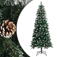 Berkfield Artificial Christmas Tree with Stand Green 150 cm PVC