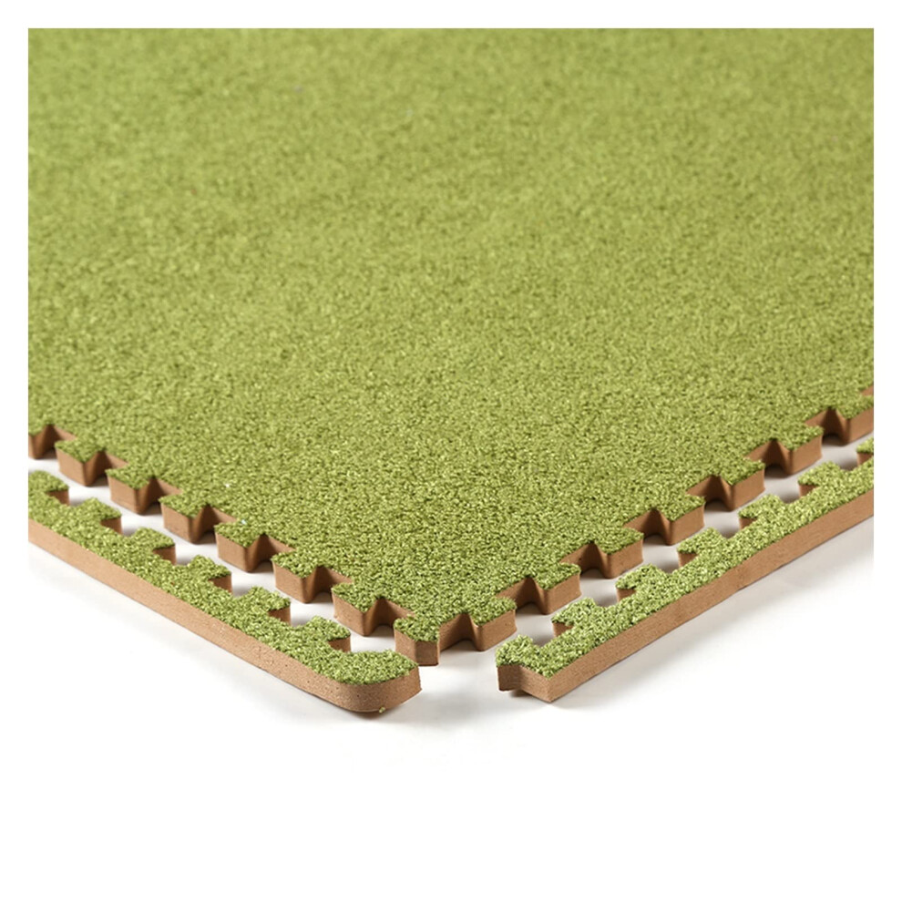 Interlocking Foam Floor Mats 30x30cm Set of 30, Soft Cushioning NonSlip Washable Tiles for Kids Room and Home
