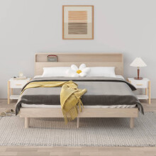 Berkfield Bedside Tables 2pcs White 42x38x45 cm Engineered Wood