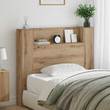 Berkfield Headboard Artisan Oak 120 x 15 x 103.5 cm Engineered Wood