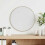 Berkfield Wall Mirror Silver ò 30 cm Round 1