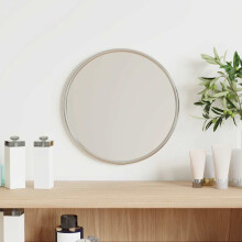 Berkfield Wall Mirror Silver ò 20 cm Round