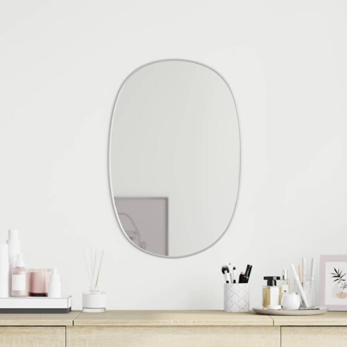 Berkfield Wall Mirror Silver 60x40 cm