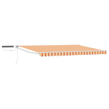 Berkfield Electric Retractable Awning Multicolour 4 x 2 m