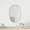 Berkfield Wall Mirror Black 60x40 cm 1