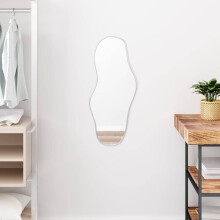Berkfield Wall Mirror Silver 70x30 cm