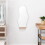 Berkfield Wall Mirror Silver 80x35 cm 1
