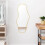 Berkfield Wall Mirror Gold 90x40 cm 1