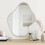 Berkfield Wall Mirror Silver 60x50 cm 1