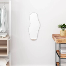 Berkfield Wall Mirror Silver 60x25 cm