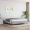 Berkfield Bed Frame without Mattress Light Grey Super King Fabric 1