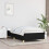 Berkfield Bed Frame without Mattress Black 90x190 cm Single Single Fabric 1