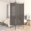Berkfield 3-Panel Room Divider Anthracite 120x220 cm Fabric 1